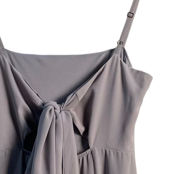 Show Me Your Mumu Lauren Tie‎ Chiffon Maxi Dress Size Medium NEW - Picture 13 of 16